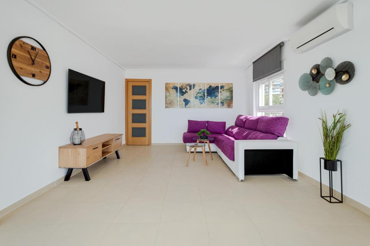 Sun Sand And Luxury Seafront Apartment Veracruz Levante Benidorm Exterior photo